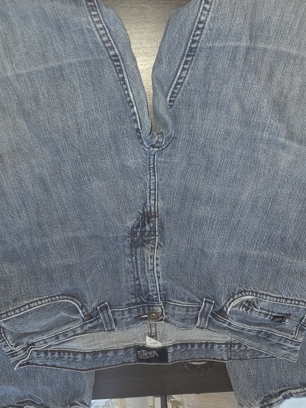 Vans Men's Blue Denim Jeans